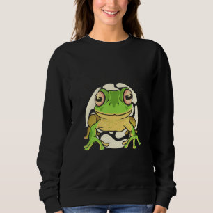 Frosch Amphibienprinz Toad Amphibien Liebe Sweatshirt