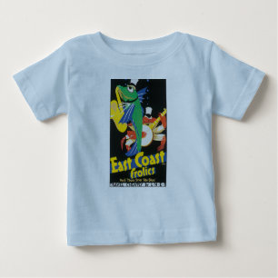 Frosch an der Ostküste Baby T-shirt