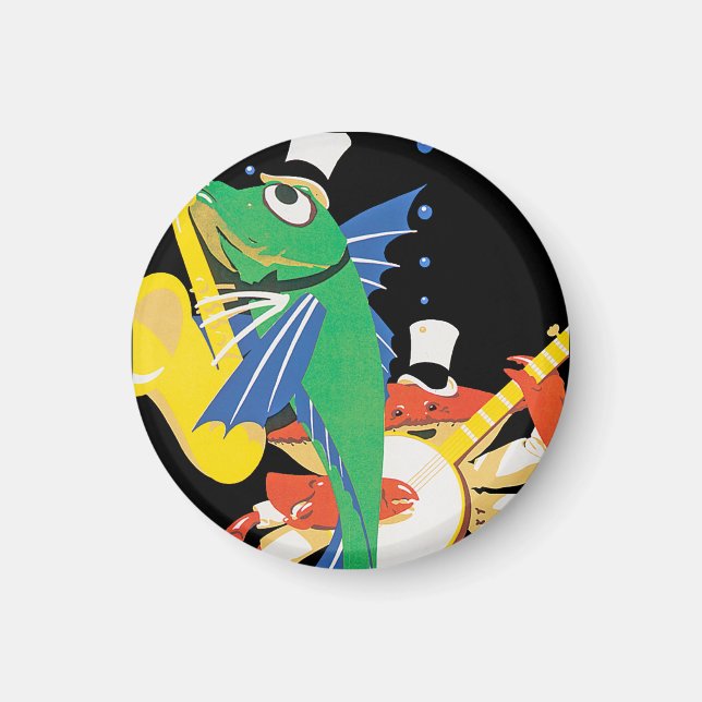 Frosch an der Ostküste Magnet (Vorne)