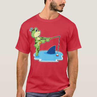 Frosch Angeln T-Shirt