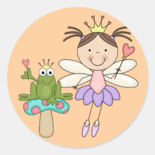 Frosch-angemessener Sumpf-magische T-Shirts und Runder Aufkleber