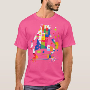 Frosch Animal Motif Art Frog T-Shirt