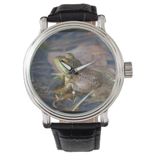 Frosch Armbanduhr
