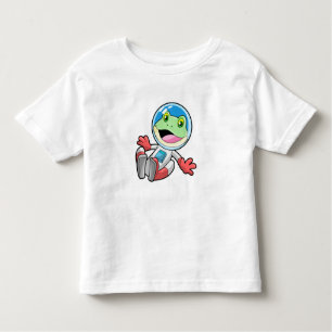 Frosch Astronaut Costume Space Kleinkind T-shirt