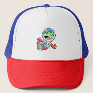 Frosch Astronaut Costume Space Truckerkappe