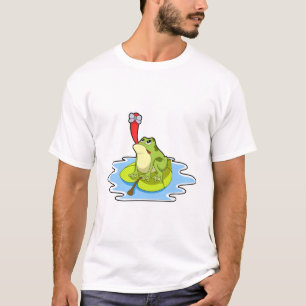 Frosch auf dem Leaf mit Insekt T-Shirt