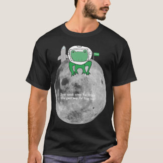 Frosch auf Mond T - Shirt