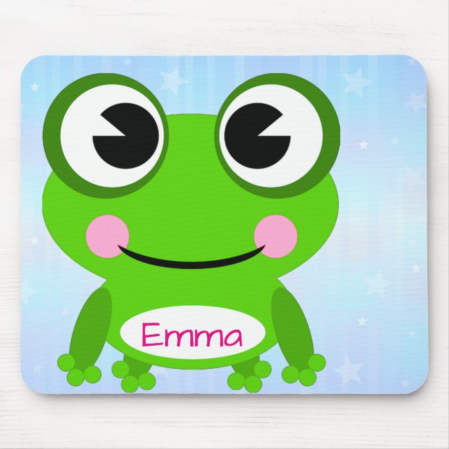 Frosch auf Mousepad (Vorne)