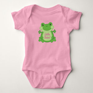 Frosch Baby Dusche Pink Baby Strampler