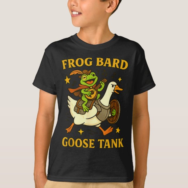 Frosch Barde Gans Tank Lustige Dnd Party Duo Rpg K (Vorderseite)