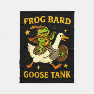 Frosch Barde Gans Tank Lustige Dnd Party Duo Rpg K Fleecedecke