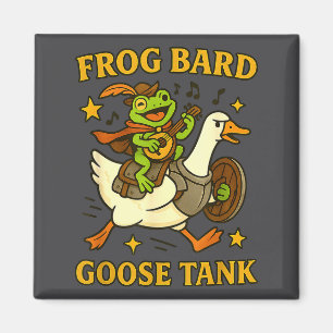 Frosch Barde Gans Tank Lustige Dnd Party Duo Rpg K Magnet