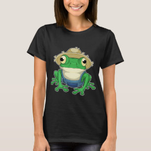 Frosch-Bauer-Hut T-Shirt