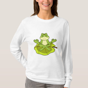 Frosch beim Meditat T-Shirt