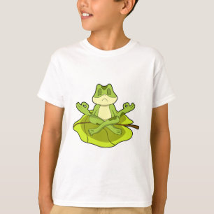 Frosch beim Meditat T-Shirt