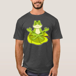 Frosch beim Meditat T-Shirt