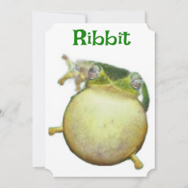 Frosch Birthday Card Feiertagskarte