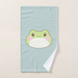 Frosch Birthday Kinder Kunst Handtuch
