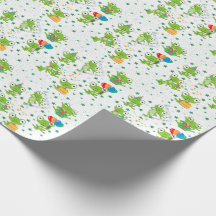 Frosch Birthday Wrapping Paper