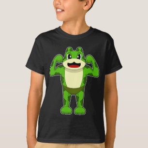 Frosch Bodybuilder Bodybuilding T-Shirt