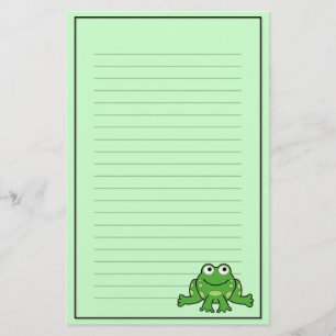Frosch-Briefpapier Briefpapier