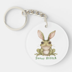 Frosch Bunny Rabbit Floppy Oars Toad Funny Oster Schlüsselanhänger