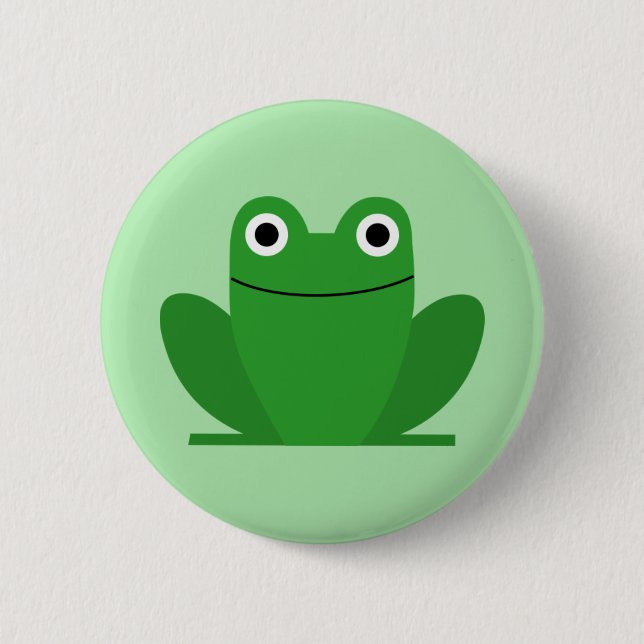 Frosch Button (Vorderseite)