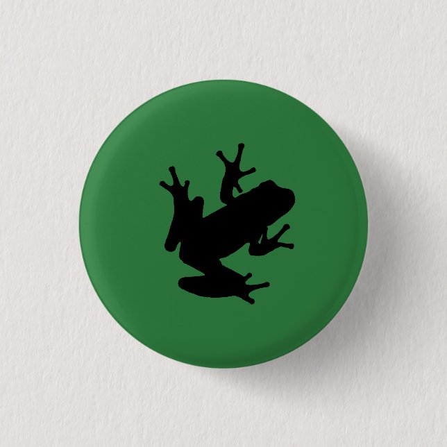 Frosch Button (Vorderseite)