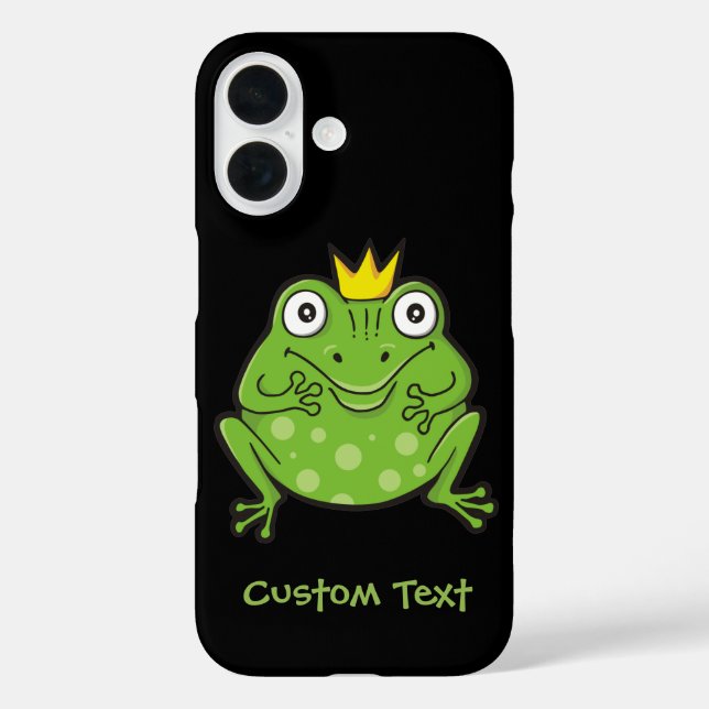 Frosch-Cartoon Case-Mate iPhone Hülle (Rückseite)