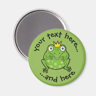 Frosch-Cartoon Magnet