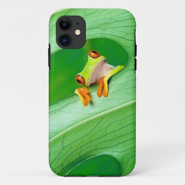 Frosch Case-Mate iPhone Hülle (Rückseite)