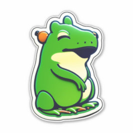Frosch-Classic-Sticker Aufkleber