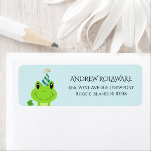 Frosch Clover Rücksendeadresse Sky Blue