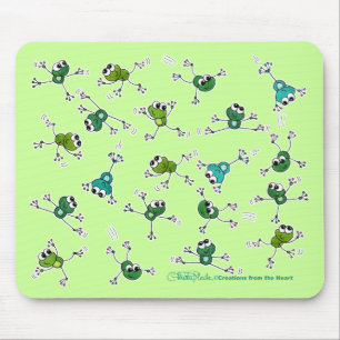 Frosch Collage Mousepad