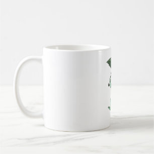 Frosch Cottagecore Pilzsammlung Illustration Kaffeetasse