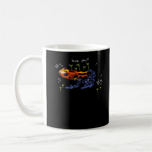 Frosch, der dich liebt, einfacher klassischer Stil Kaffeetasse