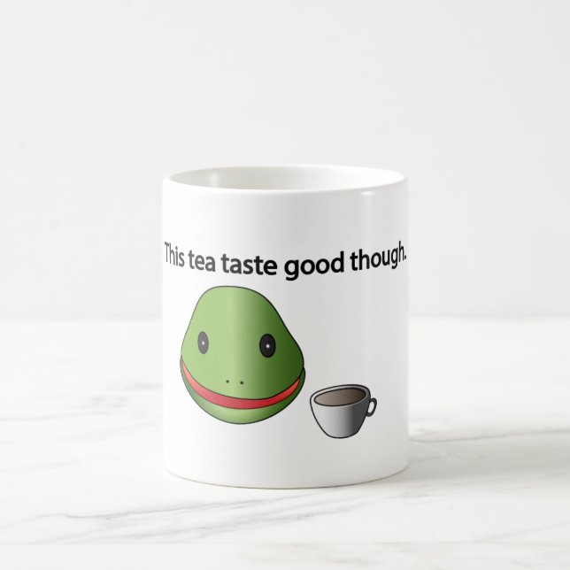 Frosch diese Tee-Geschmack-gute zwar Tasse! Tasse (Mittel)