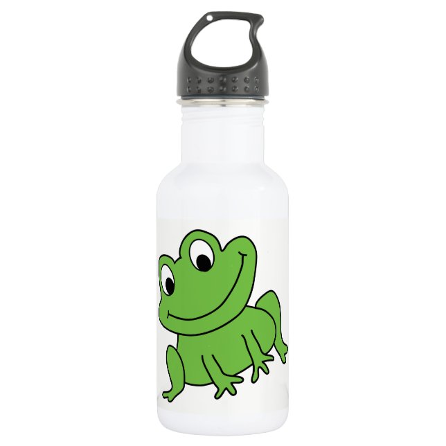 Frosch Edelstahlflasche (Vorderseite)