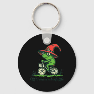 Frosch Fahrrad Zauberer Hut ab zum Kerfuffle Männe Schlüsselanhänger