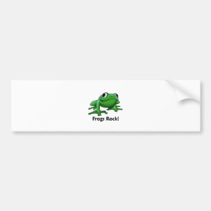 Frosch-Felsen! Autoaufkleber