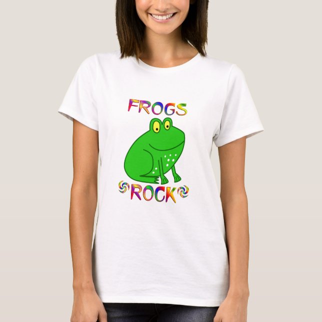 FROSCH-FELSEN T-Shirt (Vorderseite)