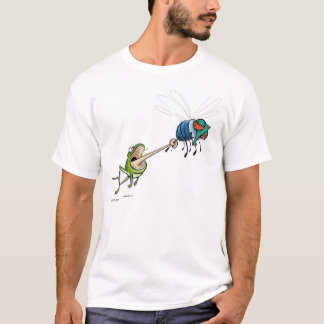 Frosch-Fliegen-T - Shirt