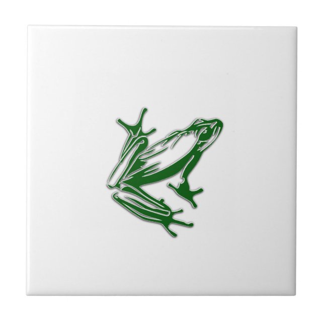 Frosch Fliese (Vorderseite)