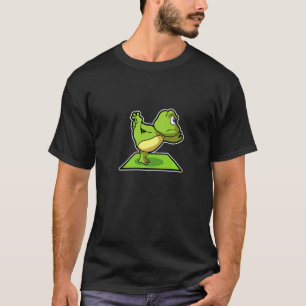 Frosch Frosch Yoga Übungen Sport Gymnastik Ohm Her T-Shirt