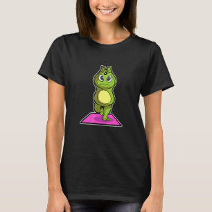 Frosch Frosch Yoga-Übungen Sport Gymnastik Ohm Her T-Shirt
