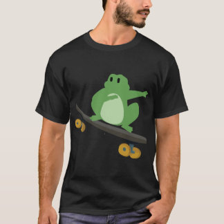 Frosch für Skateboarden (7) T-Shirt