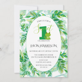 Frosch Geburtstagsparty Froggy Themeneinladung Einladung