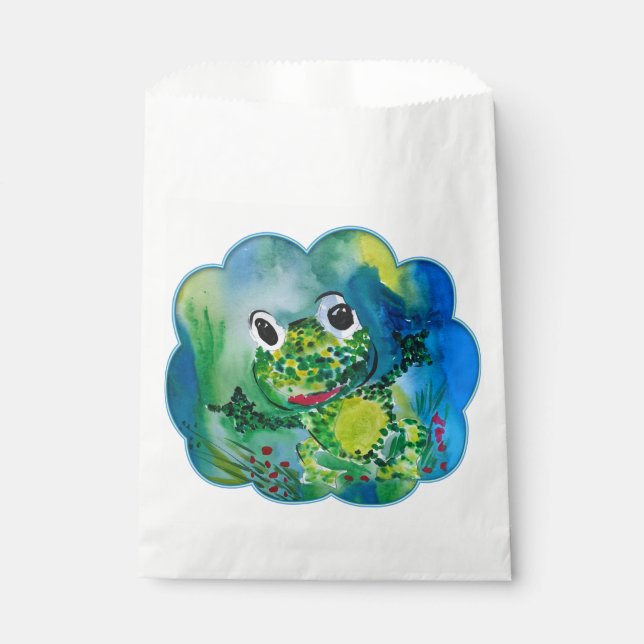 Frosch Geschenktütchen (Vorderseite)