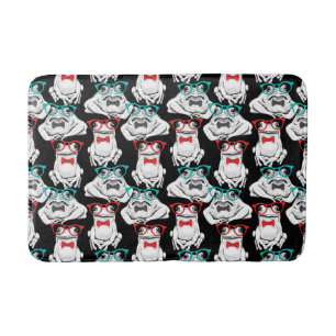 Frosch-Glas-Muster Badematte