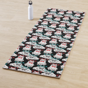 Frosch-Glas-Muster Yogamatte
